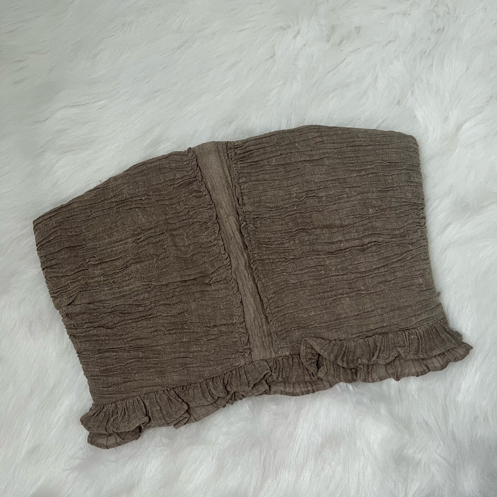Zara Strapless Top